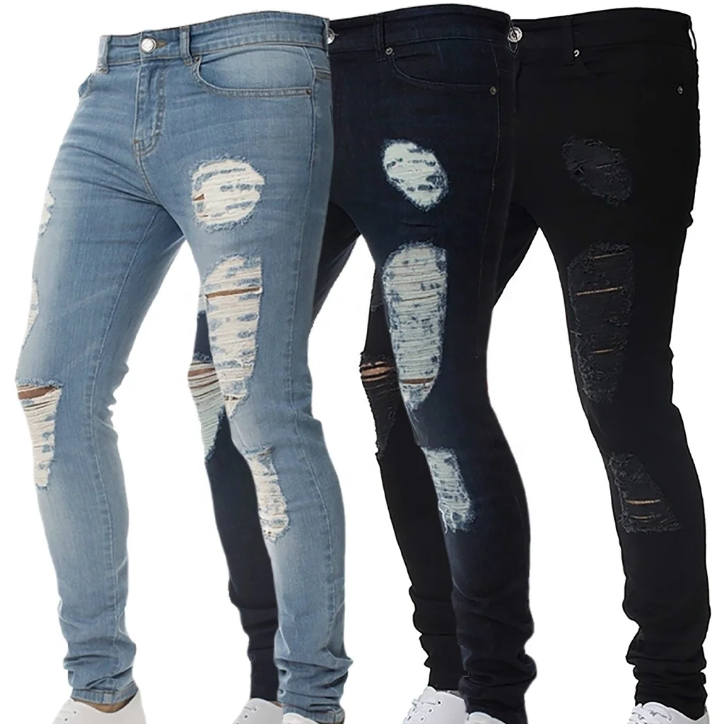 Hoge Kwaliteit Jeans Voor Mannen Straat Persoonlijkheid Geschilderd  Gescheurd Kleur Jeans - Buy Denim Jeans,New Design Denim Jean Pant,Men Jean  Product on Alibaba.com