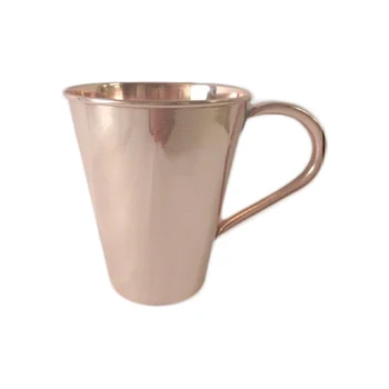 Antique Selling Plain Copper Mugs Brass Handle Antique Beer Mugs Moscow Mule Customized Hotel Home Accessories Ayurvedic History