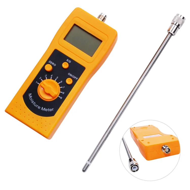 Tuok DM300C Digital Soil Moisture Meter Probe Type with LCD Display Featuring Lime Powder Technology