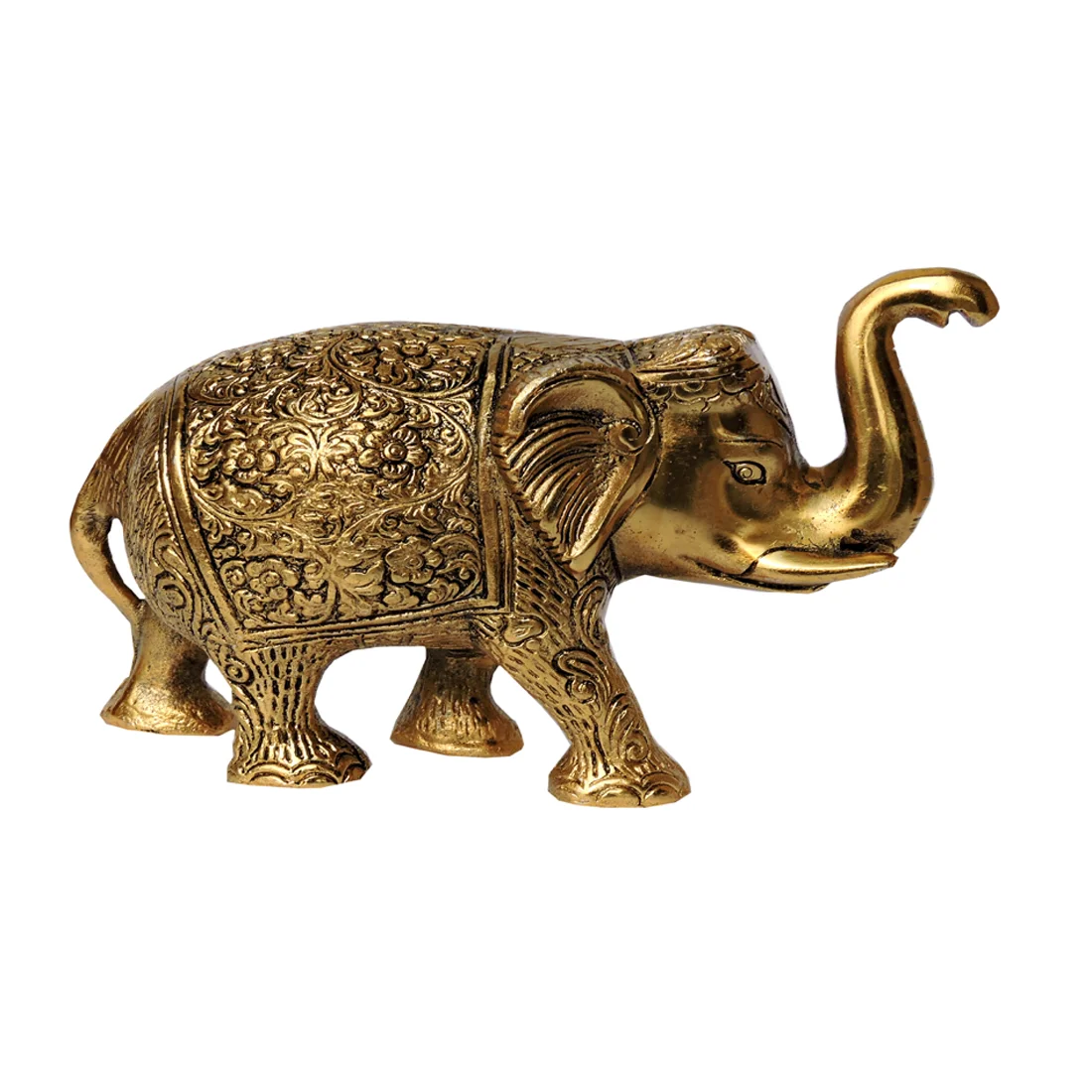 Handmade And High Quality Animal Statue For Home Decor Gold Elephant ...