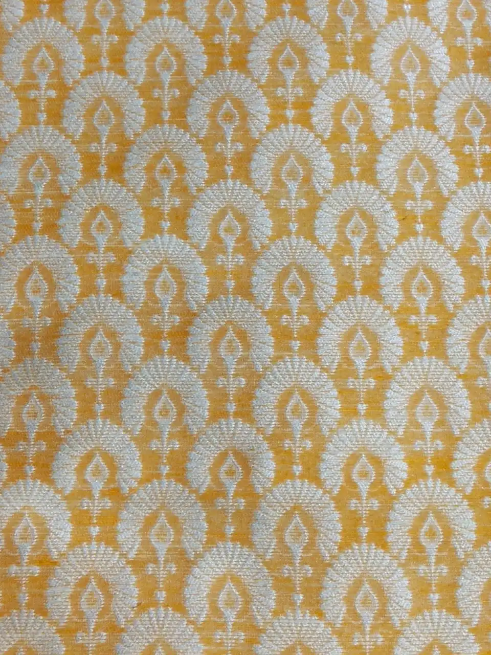 Custom Made Brocade Silk Fabrics in Assorted Pasted Colors with Beautiful Indian Theme Patterns