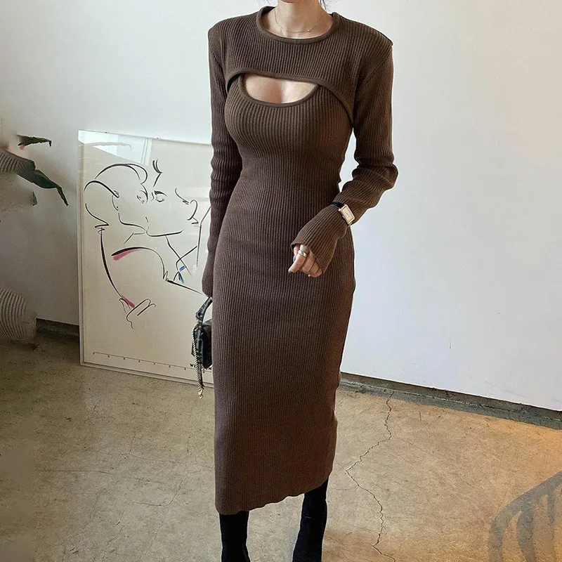 Woolen party wear on sale dresses