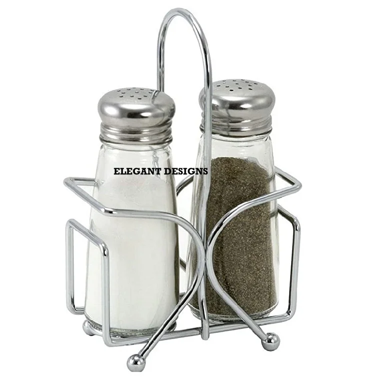 Source Metal Salt & Pepper Caddy Handmade Kitchen Ware Wholesale table Top  Caddy New arrival Indian Stylish Fancy Salt & Pepper Caddy on m.