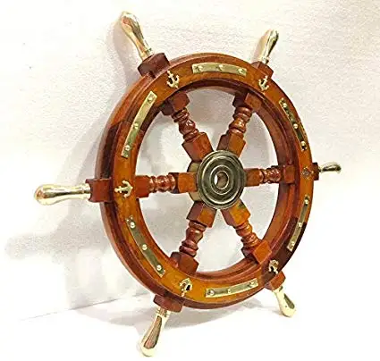 Nautical Ship Wheel Decor 18