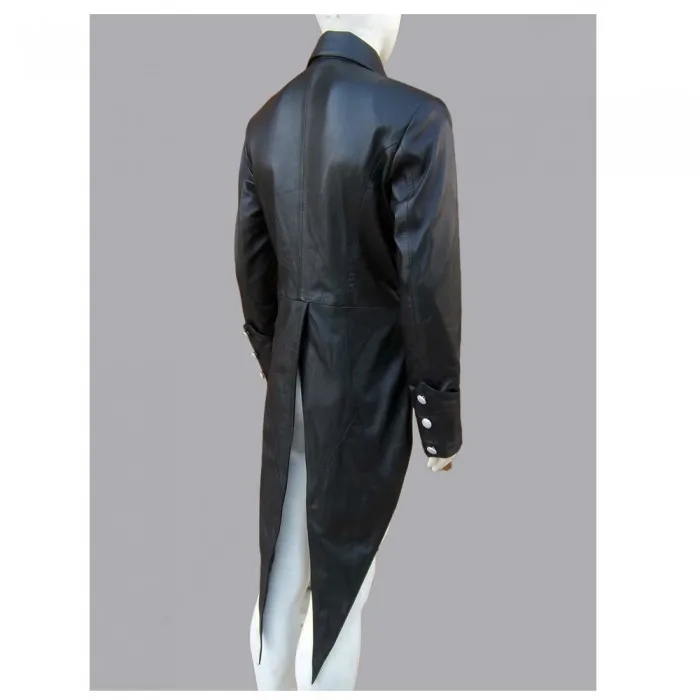 leather tailcoat