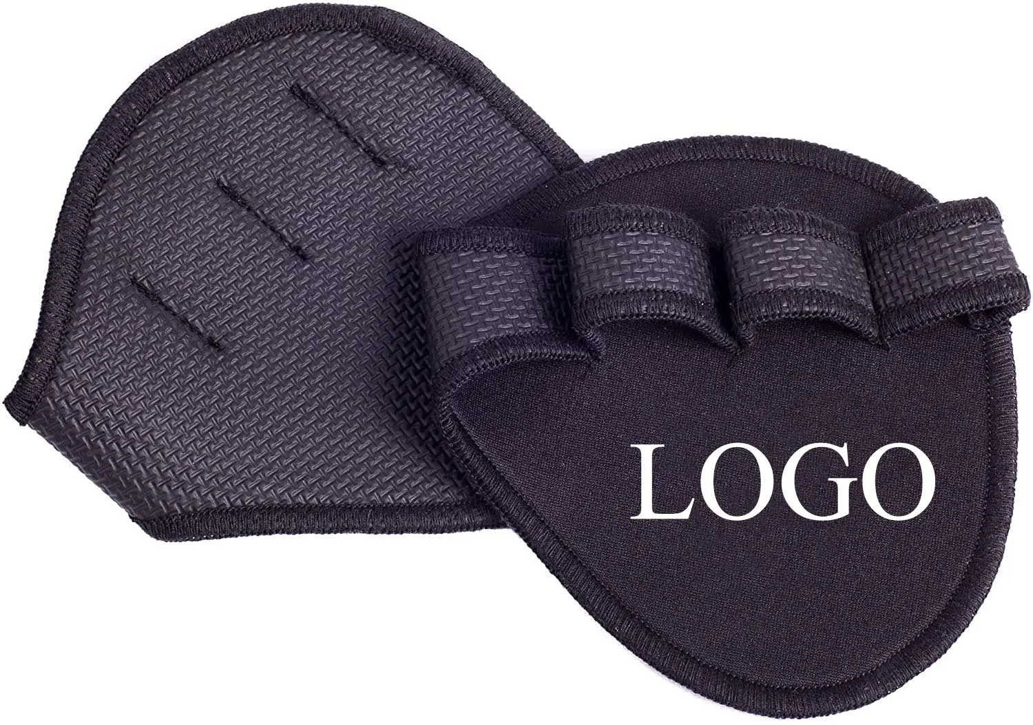 OHMY FIT Weight Lifting Grips - Adjustable Wrist Straps For Gym & Cross Training