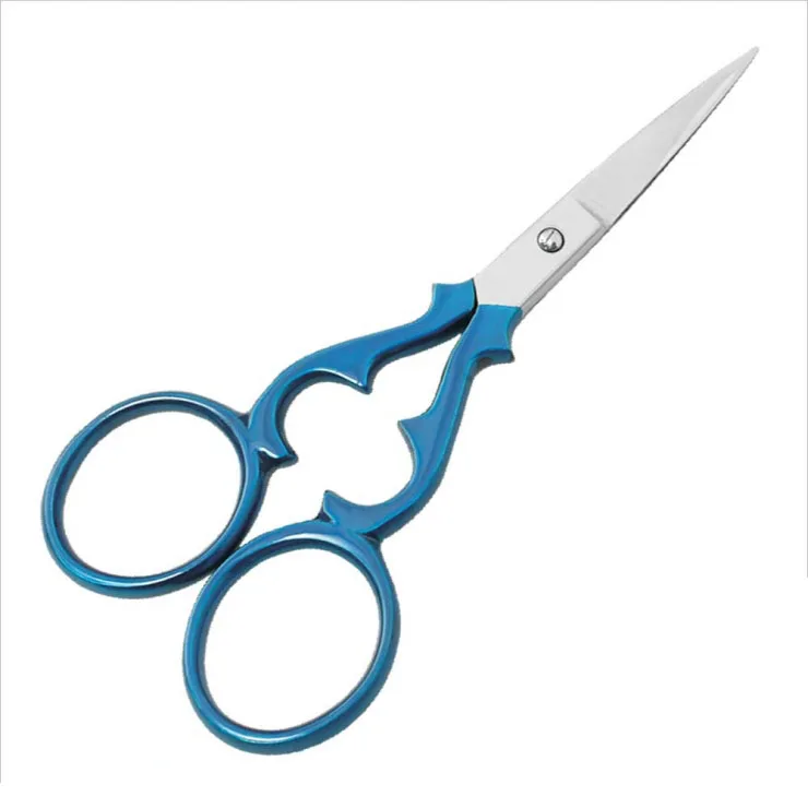 Ножницы для вышивки в виде рыбок из нержавеющей стали, 4 дюйма, острые тонкие ножницы для шитья нитью, художественные ножницы