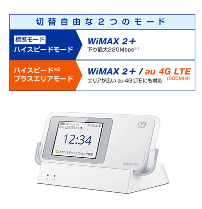 Speed Wi-fi Next Wimax 2 W01 Huawei 220mbps Hotspot Lte Router 