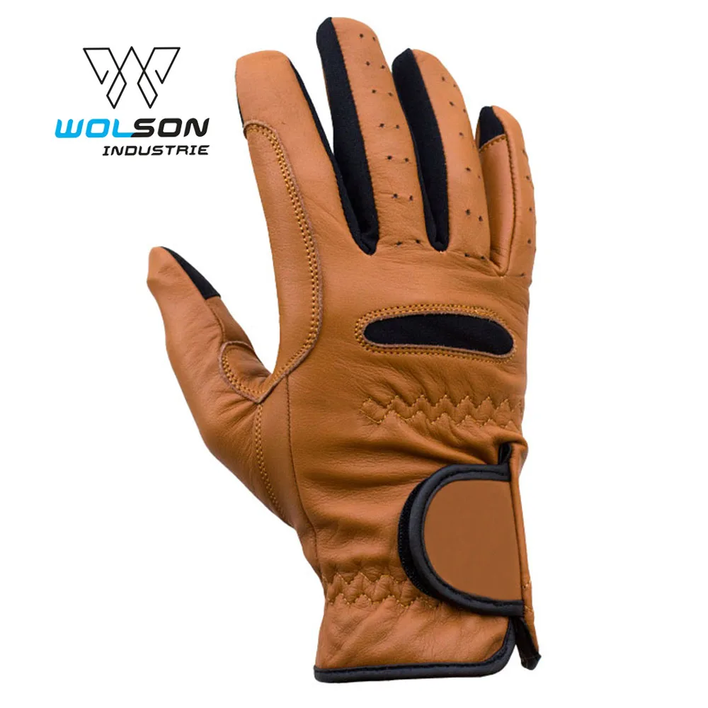 Wholesale Factory Price Custom Logo Horse Riding Gloves Best Quality Anti Slip Breathable Horse Riding Gloves Guantes De Unisex.