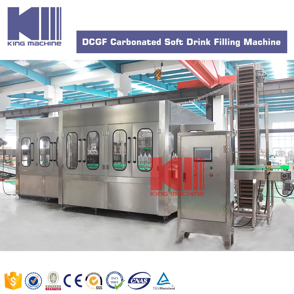 
 Автоматическая машина для розлива бутылок для безалкогольных напитков, производственная линия для розлива газированных напитков  