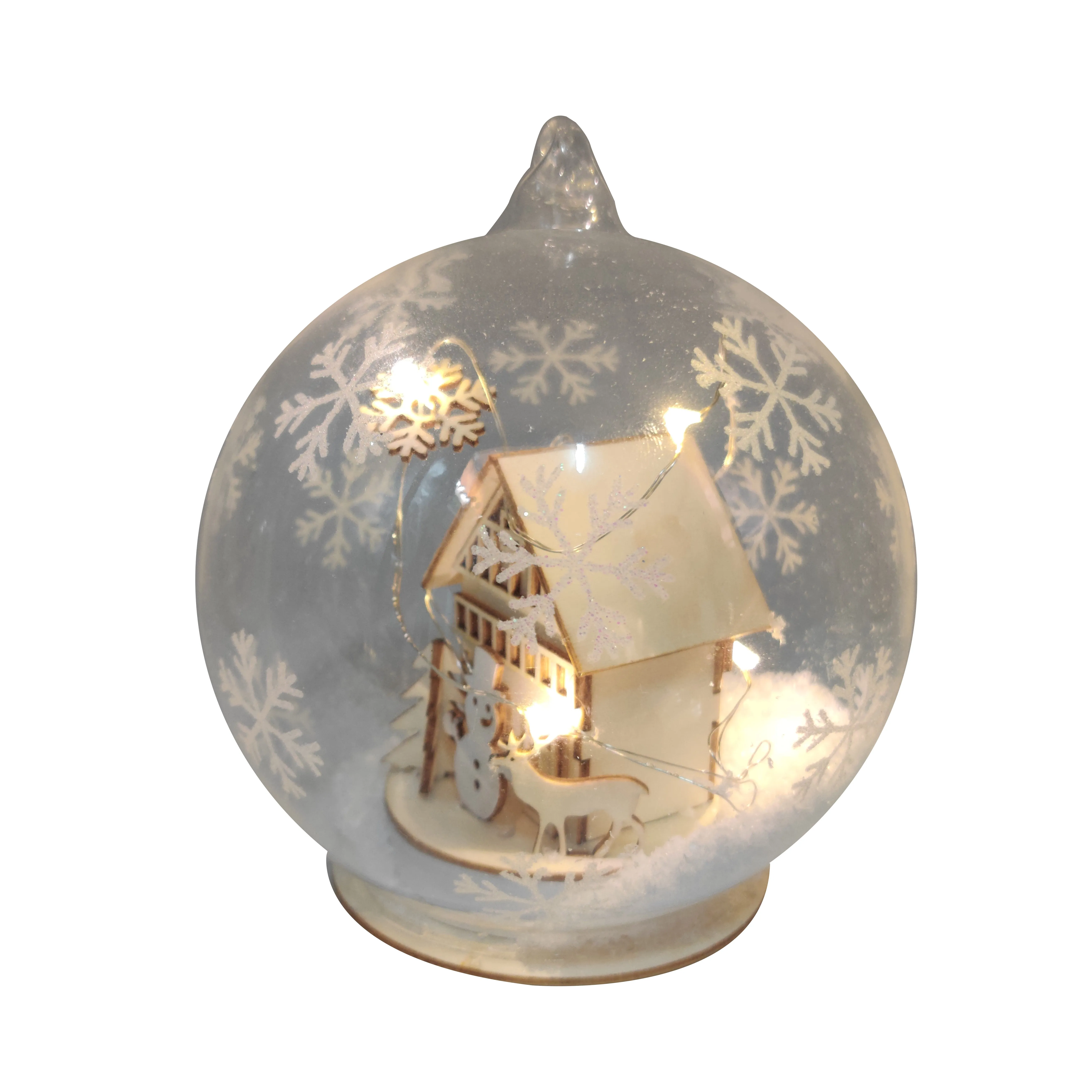 christmas decoration empty plain white christmas sphere ornaments baubles glass ball supplier