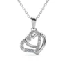 S925 With 18k White Gold Plated Necklace
