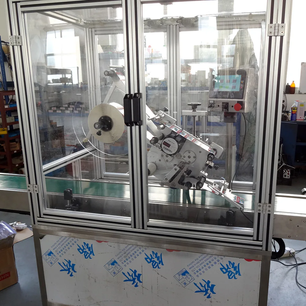 YM210 Automatic Cap Labeling Machine for Wine Chutty Bottle Jar