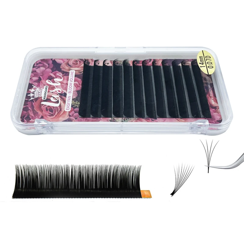 Ручная работа объемные ресницы шелковые корейские для наращивания