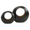 Circle Hammered black