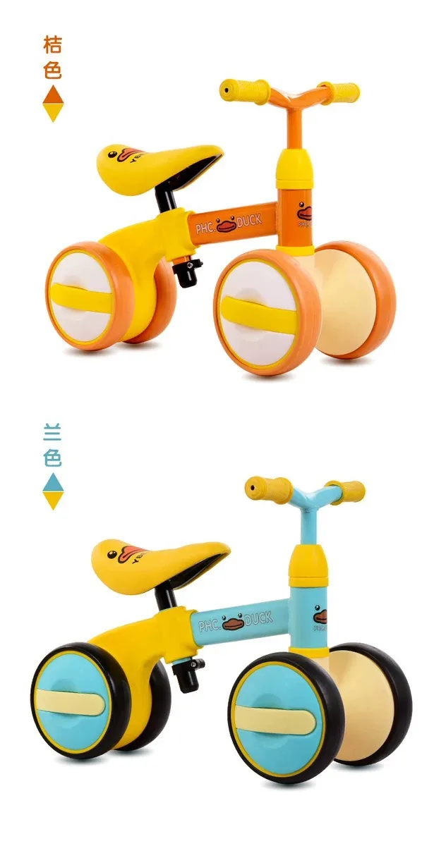 Sliding Toy Car Kids 4 Wheel Quad 1 2 3 4 Years Old Baby Learn To Walk Bicicleta Toddler Balance