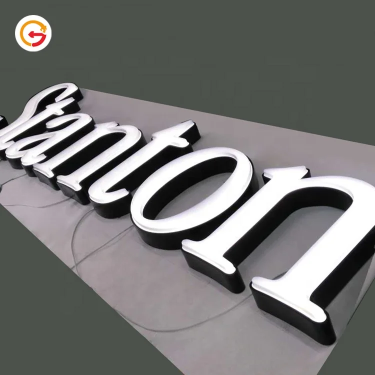 JAGUARSIGN Customized Luminous Vacuum Letters 3D Plastic Sign Board Designs for Shops Outdoor Sign Letreros Manufacturer