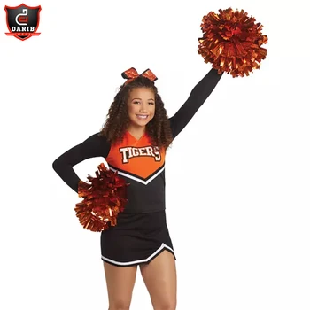 Source Customized Cheer Girls Uniform Wholesale Cheerleading Uniforms OEM  Design Pattern Cheerleader Uniform Low Price Nylon/Spandex on m.