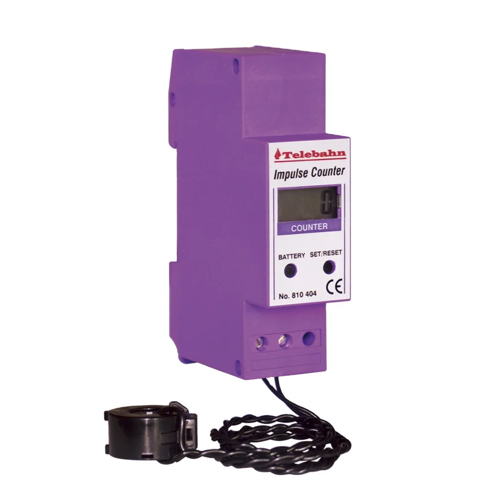 4 Digits 0-9999 LCD Display SPD Surge Protector Lightning Strike Counter