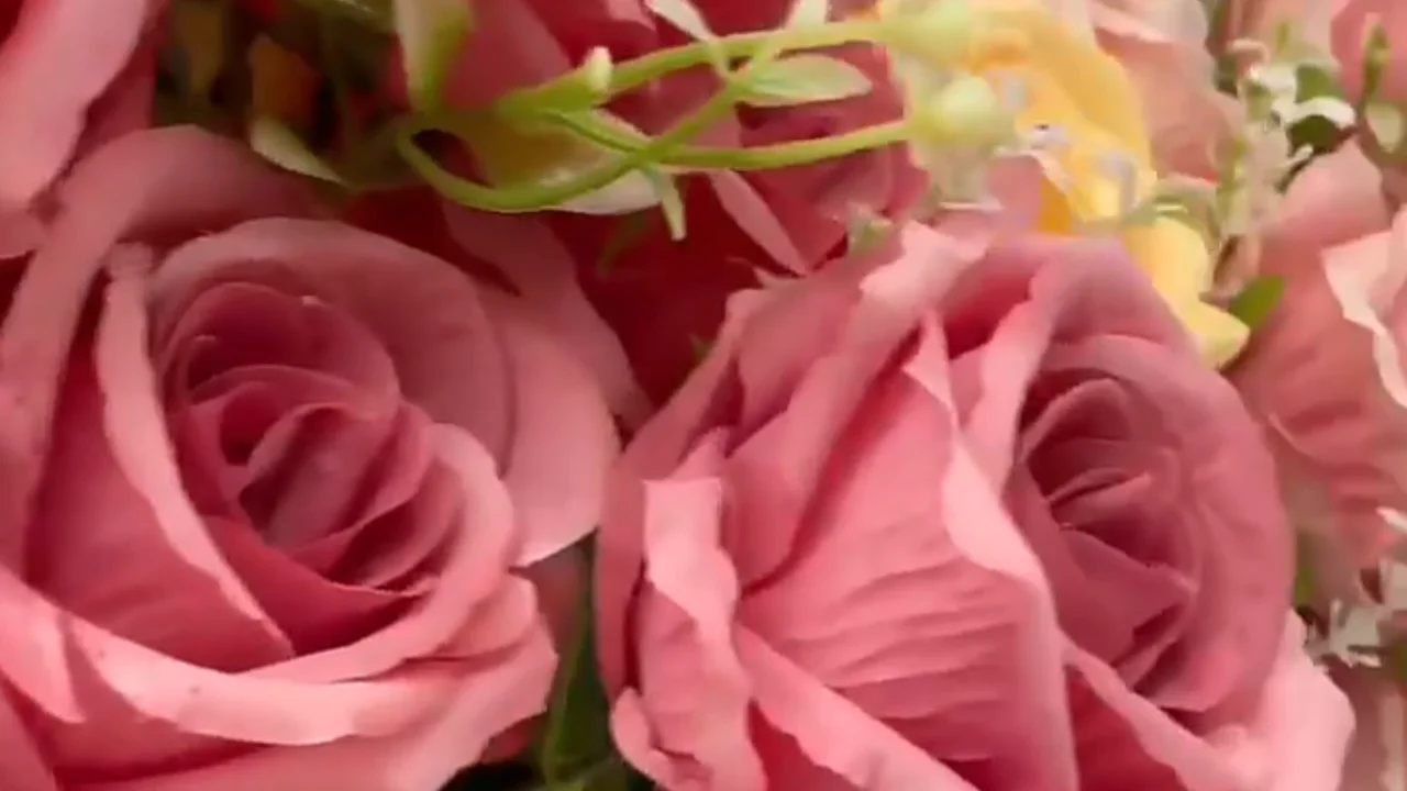 Wholesale Silk Artificial Flowers Roses Bushes Artificial Flower Rose