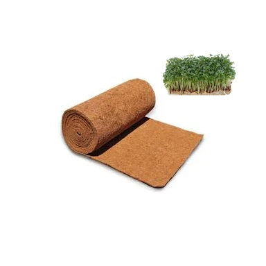 Microgreen Coconut Coir Husk Fibre Natural Biodegradable Mats 