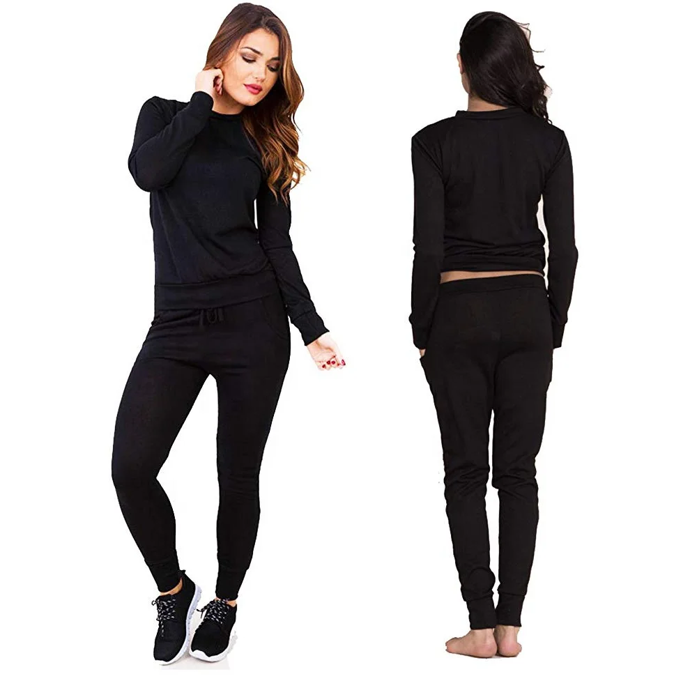 ladies black tracksuit