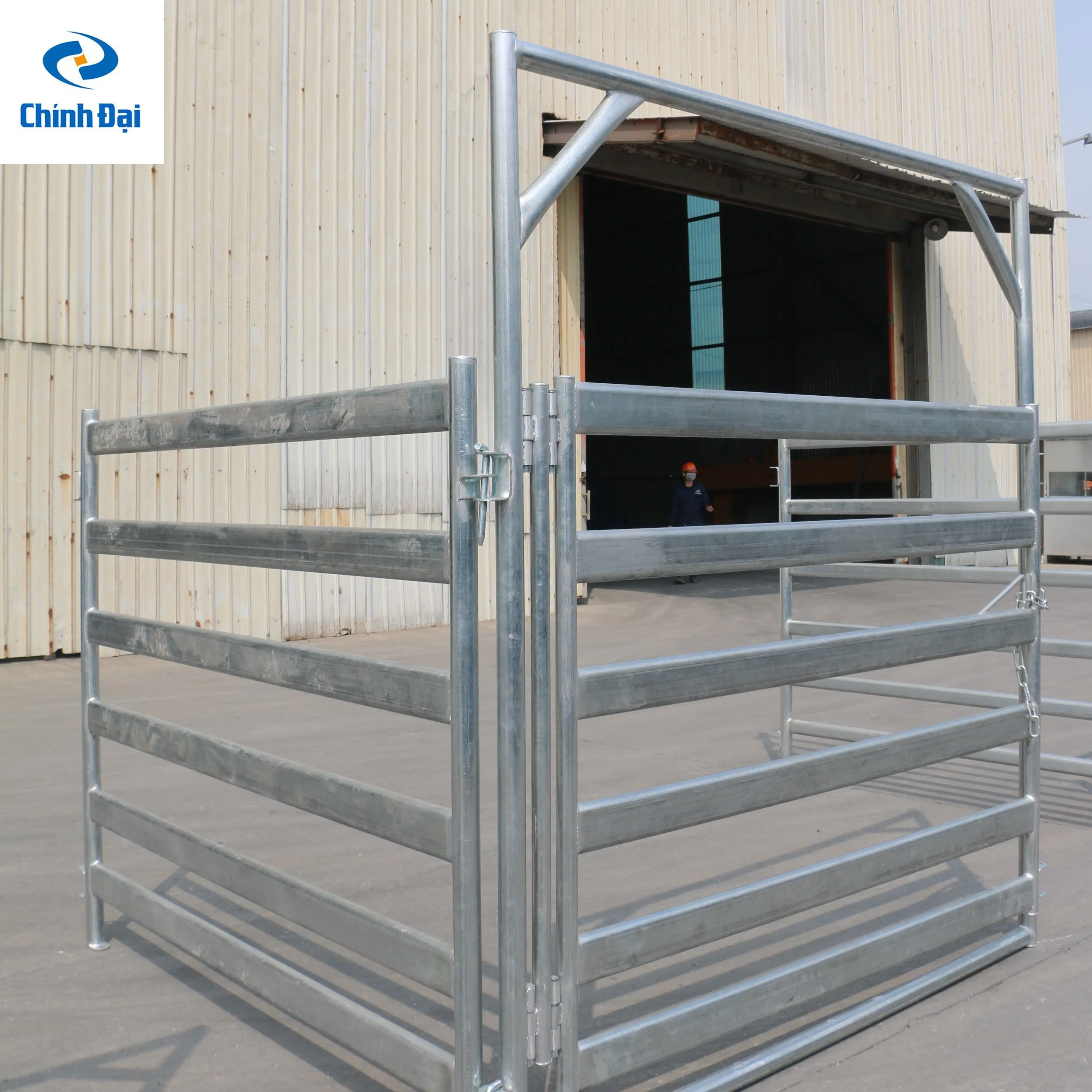 Galvanized Steel Heavyduty Cattle Fencing Panels For Sale High