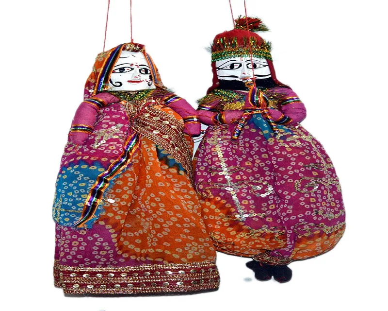 India Dolls Rajasthan Kathputli Puppets