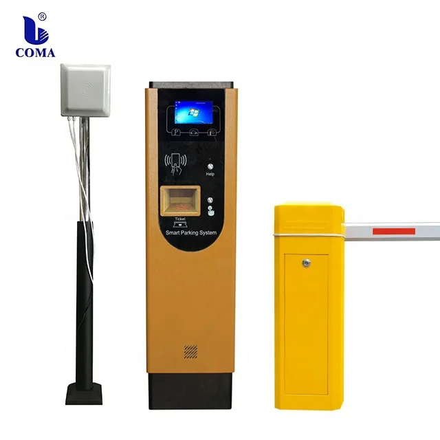 Parking Equipments Smart Parking System with Ticket Dispenser for Entrance and Exit Control