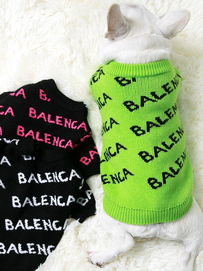 Dreamzoo Designer Custom Wholesale Pet Trendy Sweater Luxury Pet Dog