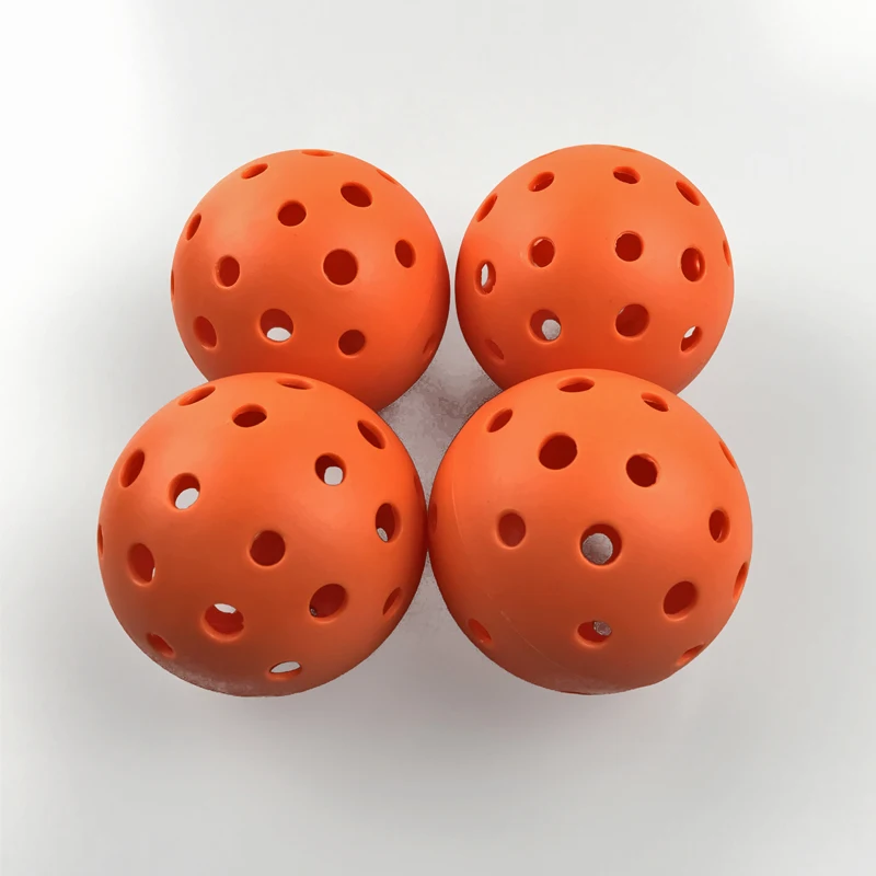 Высокое качество 40 & 26 Отверстия Крытый Pickleball шарики прочный мяч
