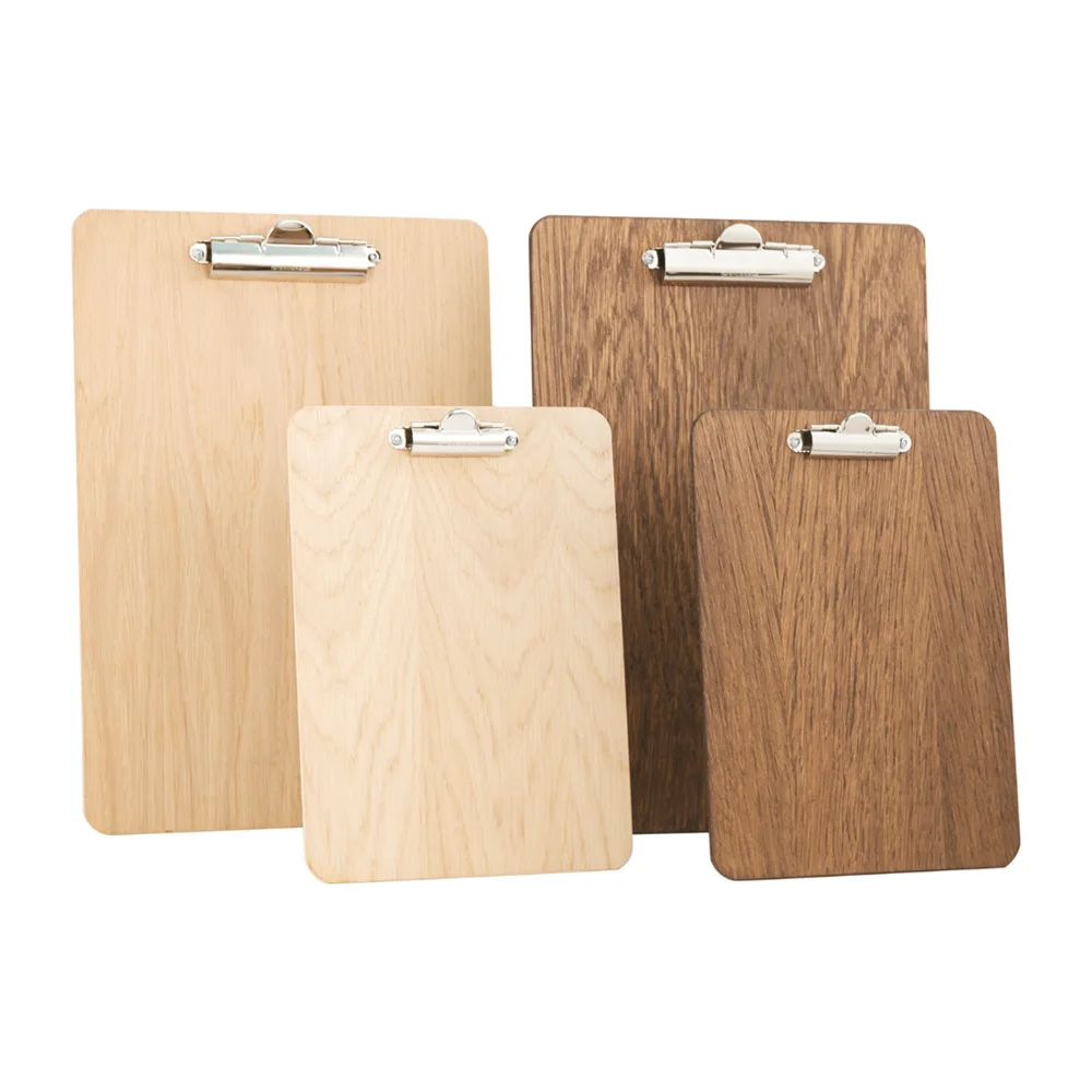 Menu Clipboard Birch Plywood Customisable Wooden Business, Office ...