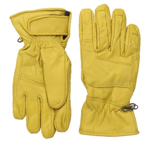 goat leather ski gloves