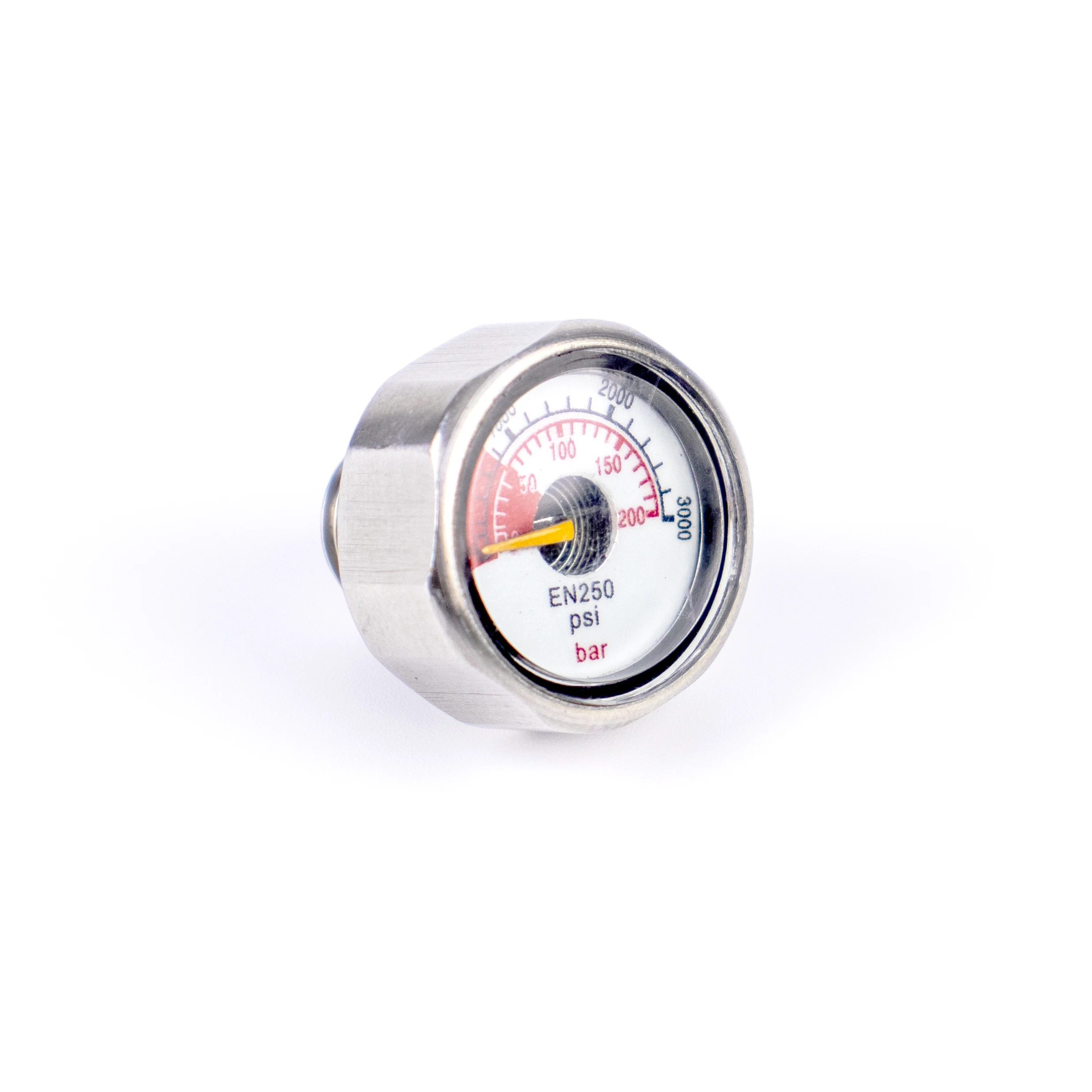 Scuba Diving Scuba Mini Button Air Pressure Gauge 207bar And 3000psi