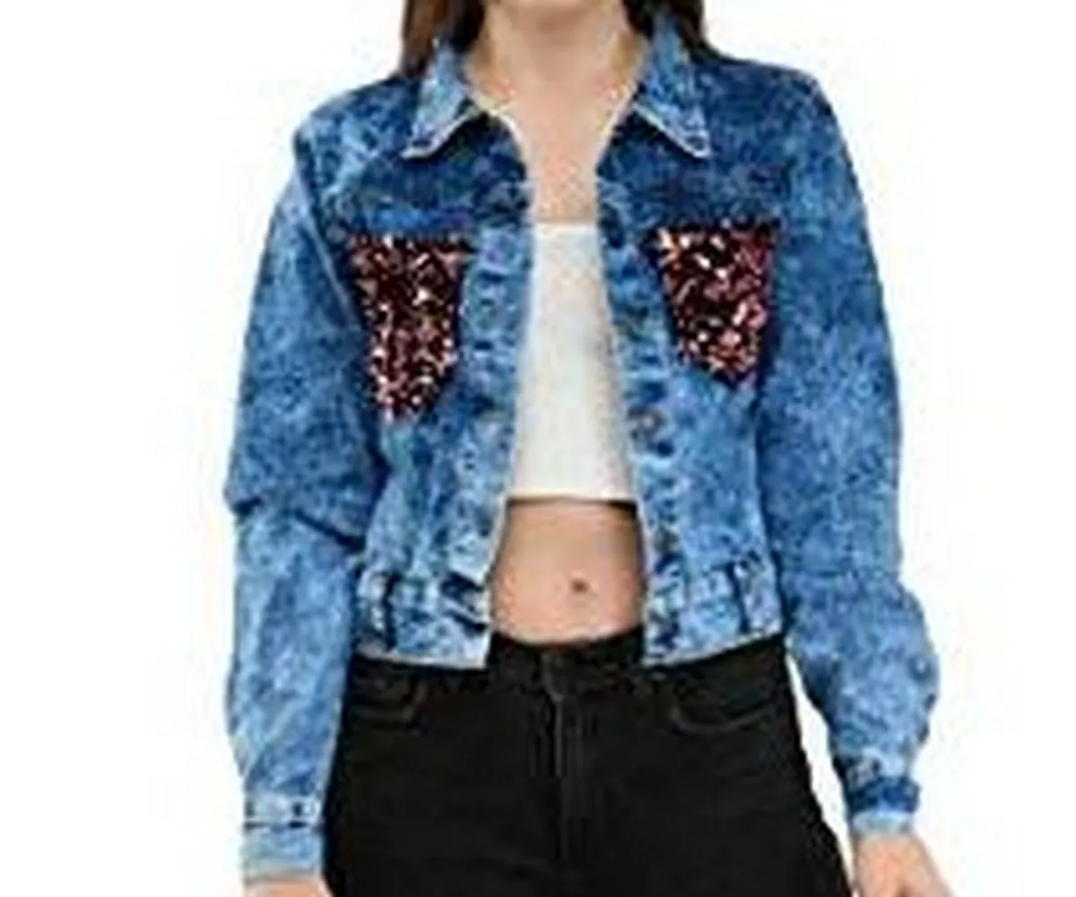Rough Look Denim Jacket For Women Pack 
