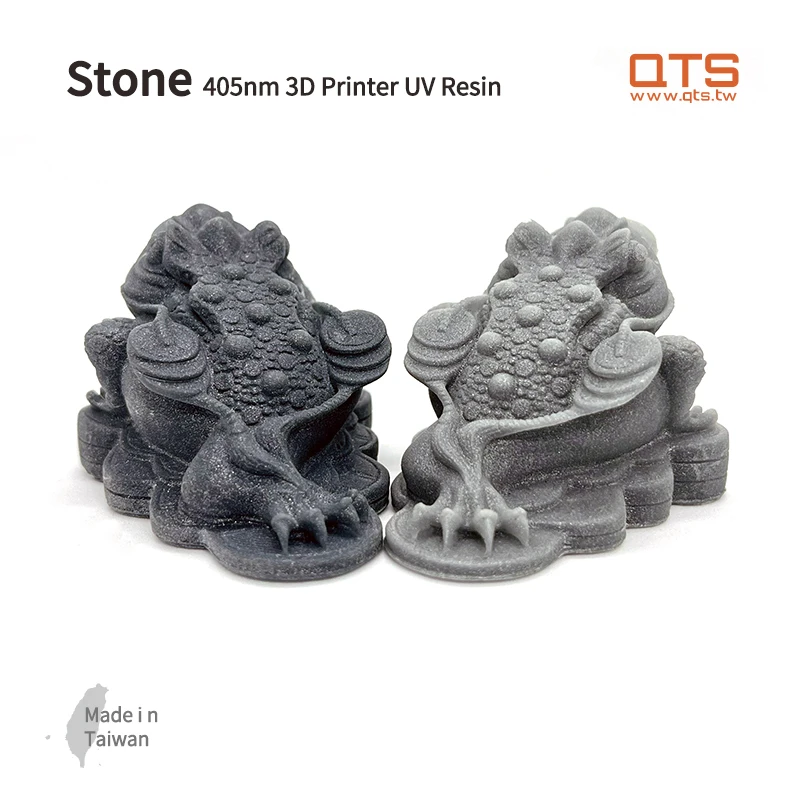 УФ 3D-принтер QTS Stone смола 405 нм (серый темно-серый) (SLA / DLP/LCD) Phrozen Elegoo