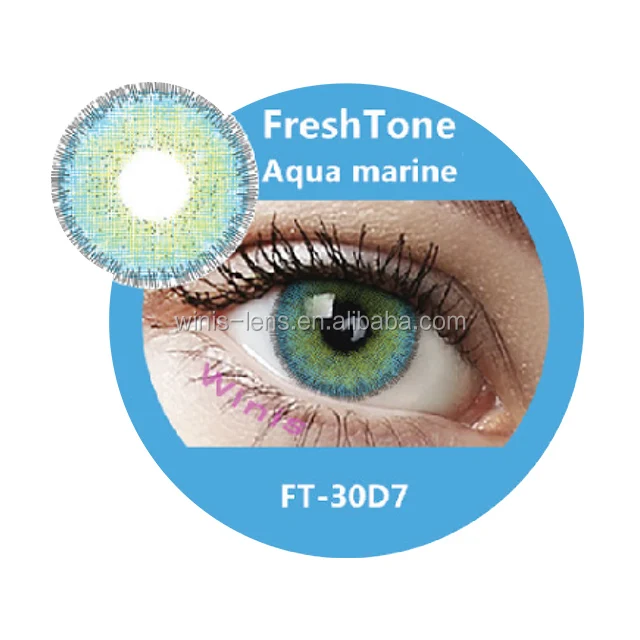 
 Необычные Декоративные Контактные линзы FreshTone диаметром 14,2 мм из Кореи по низкой цене  