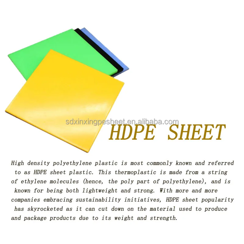 High Density Polyethylene Sheet Hdpe Cutting Board Pe500 Plastic