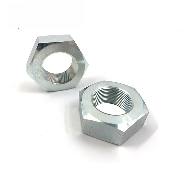 M5-M30 Tuercas Taiwan Wholesales CNC Machining Hex  Nut Hexagon Nut