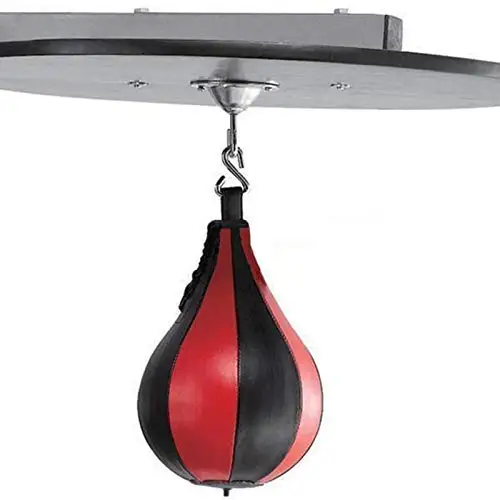 Boxing Pear Shape PU Speed Ball Swivel Punch Bag Punching Exercise SpeedbaTO 