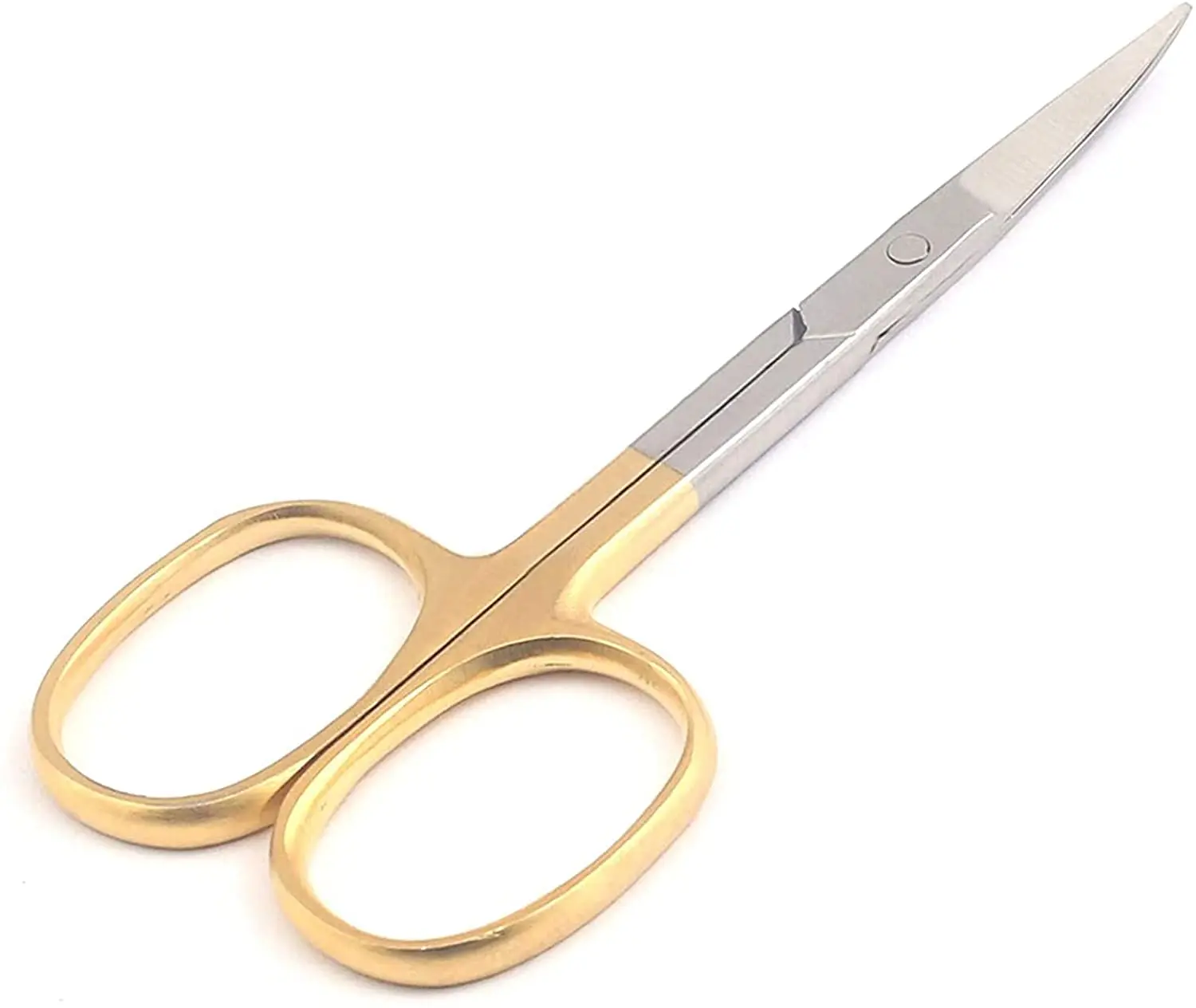 Горячая Распродажа ножницы для кутикулы Золотая нержавеющая сталь индивидуальный логотип OEM ODM Маникюр Педикюр Салон личная гигиена