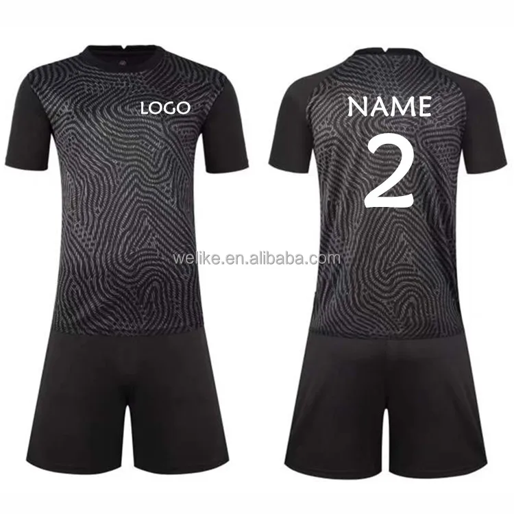 Camiseta de portero de fútbol para hombres y niños, Negro - :  Ropa, Zapatos y Joyería