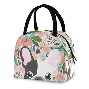 Portable Custom Women Picnic Tote Thermal  Insulated Cooler Kids Lunch Bag