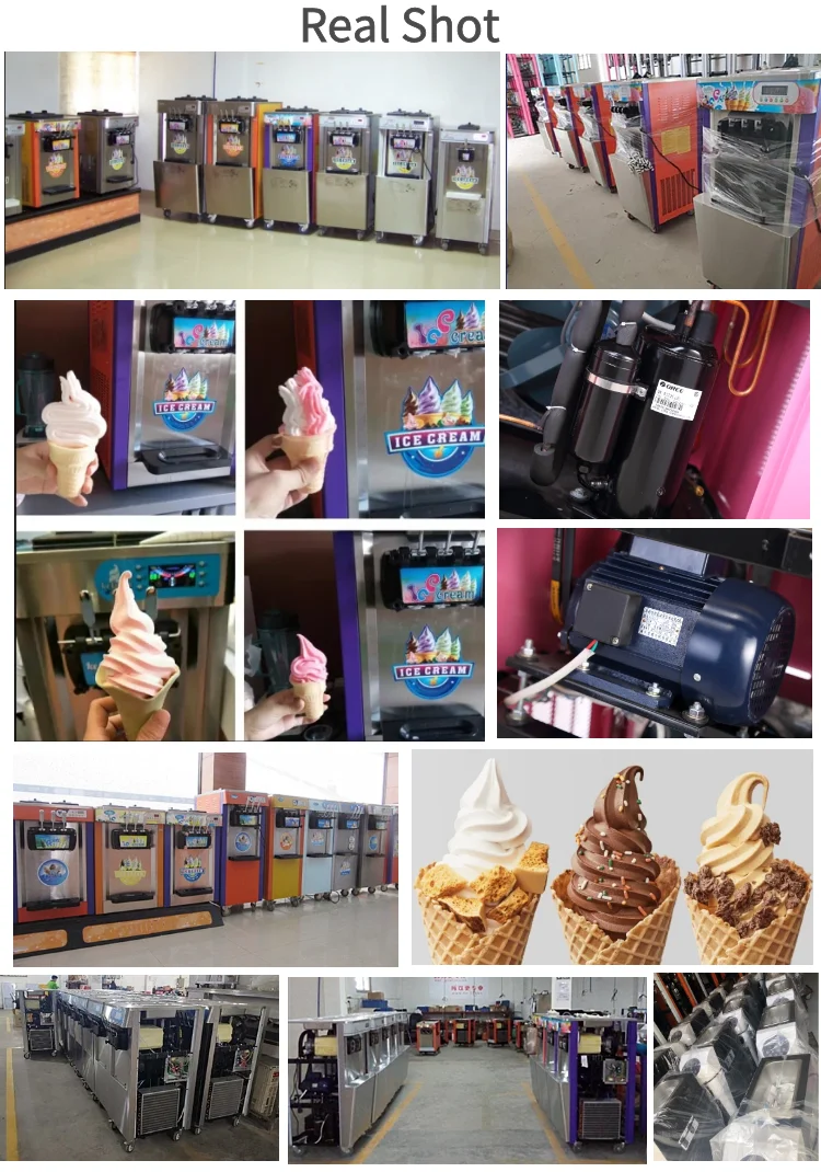 Icecream mini small 16L italian softy soft serve ice cream machine maker prices home use homemade china ice-cream making machine