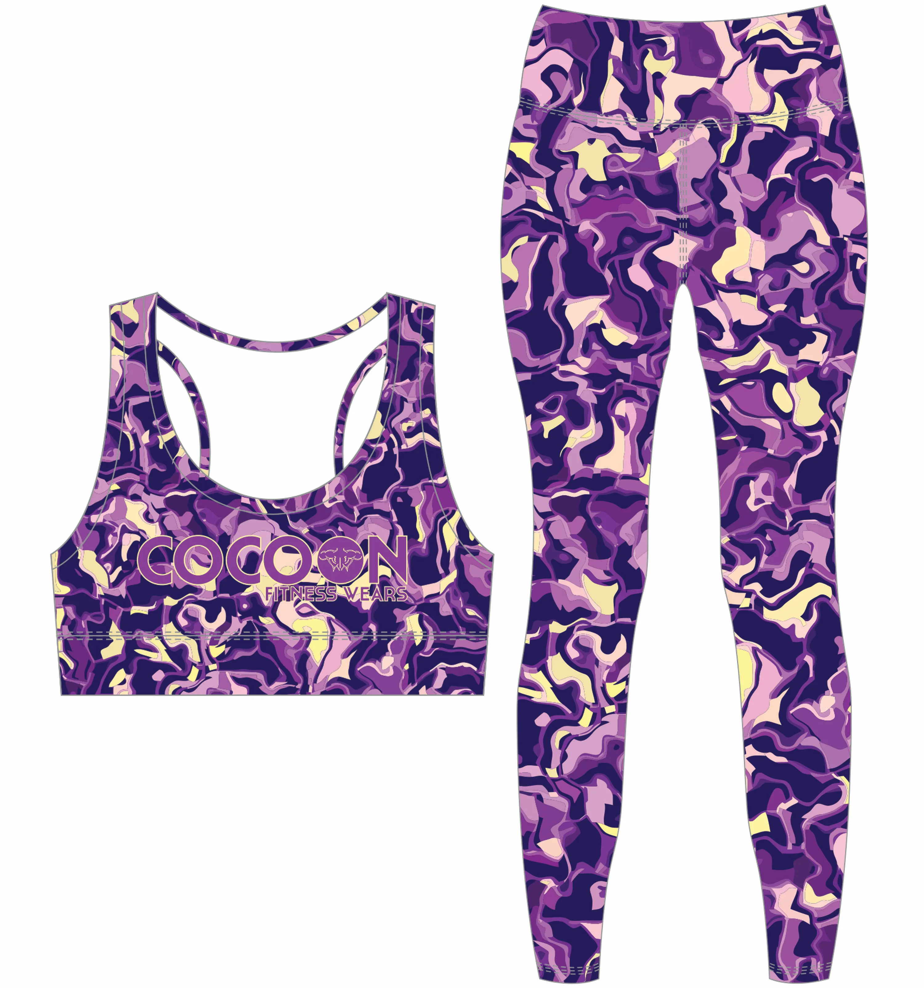 Gym Wear Yoga Set,Yoga Pants \u0026 Yoga Bra 