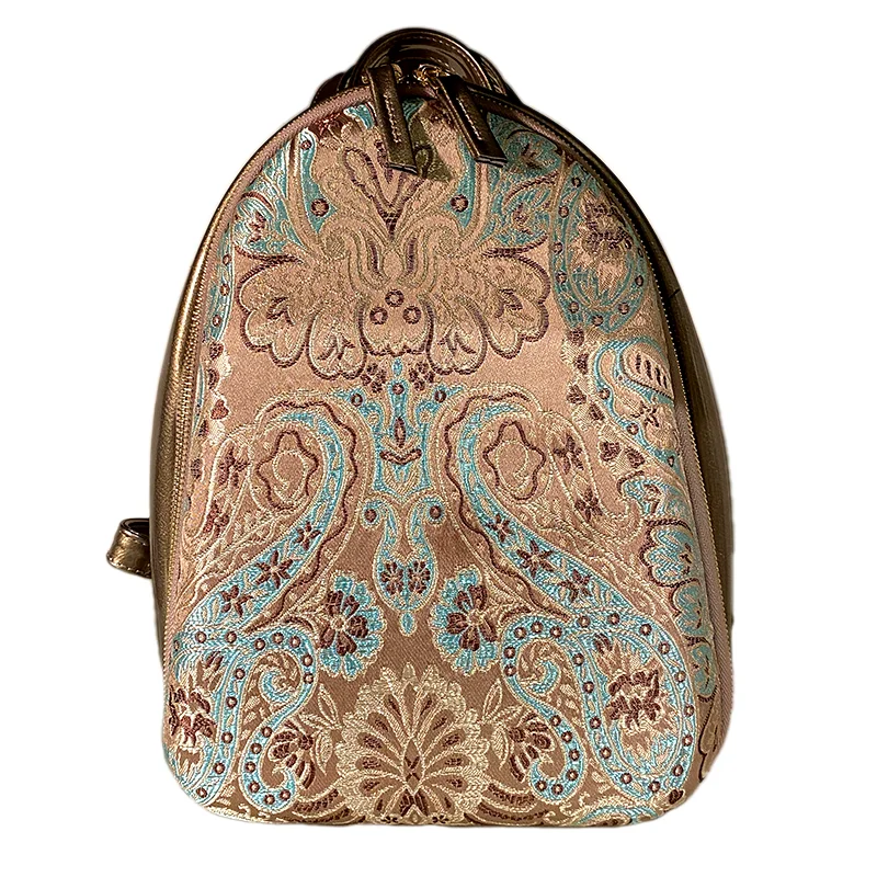 Backpack Shoulder Bag Tote or Purse Multi-color Fabric 