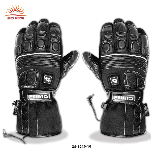 
Зимние перезаряжаемые теплые лыжные перчатки с электрическим подогревом для мужчин и женщин перчатки с подогревом на батарейках водонепроницаемые с термоизоляцией 