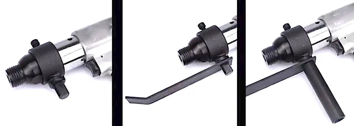Marteau Pneumatique à Coudure De Tôles - Pour Tuyauterie Ventilation, 3000 Coup/min, Pression 6.3-7.0 MPa - 6