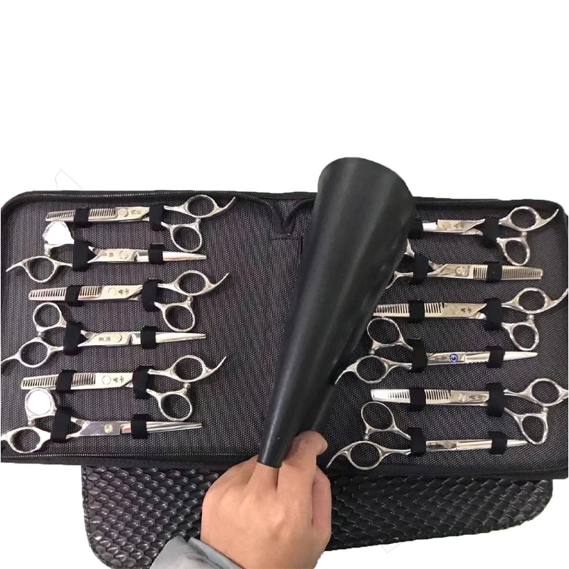 Высокое качество Pro Парикмахерская ножницы объем запоминающего устройства сдвига Чехол держатель 24 12 штук емкость сумка для