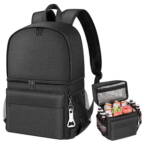 Custom Outdoor Leakproof Waterproof Beer Picnic Soft Ice Pack Insulated Cooler Backpack